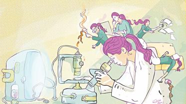 career in research cartoon