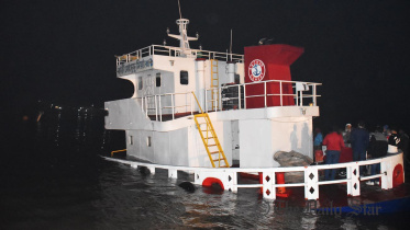 Clinker-laden cargo vessel capsize