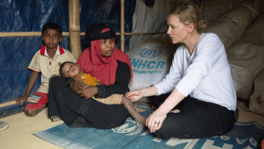 UNHCR Goodwill Ambassador Cate Blanchett