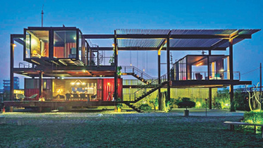 Chilling in a container