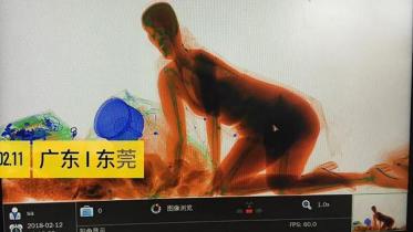 china woman conveyor belt