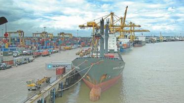 Chittagong Port of Bangladesh