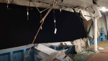 Meghna launch collision