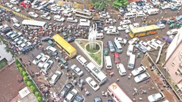 Dhaka's traffic congestion