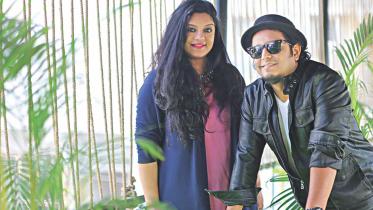 Singer Elita Karim and Shuvo