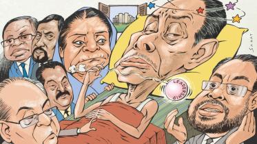 Jatiya Party Chairman HM Ershad,