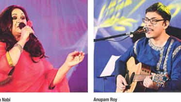 Bangladeshi Singer Fahmida Nabi and Indian Singer Anupam Roy