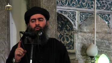 Leader of IS Abu Bakr al-Baghdadi