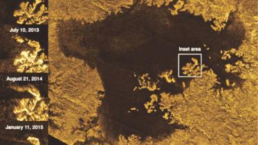 Flooded Canyons on Saturn's Moon