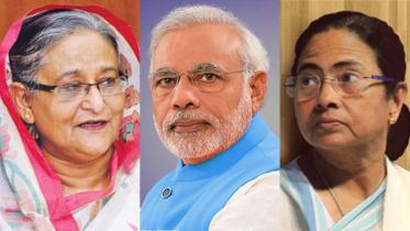 Sheikh Hasina- Narendra Modi-Mamta Banerjee