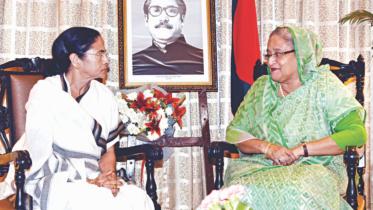 Prime Minister Sheikh Hasina and Minister Mamata Banerjee