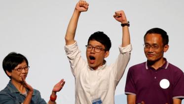 Hong Kong poll, pro-independence candidates, Chinese-controlled city