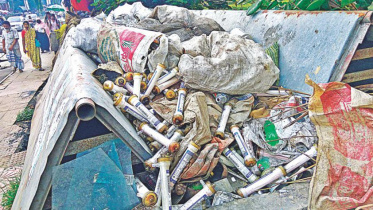 Hospital dumping toxic materials openly