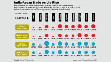India-Asean trade on the rise