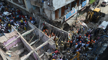 India building collapse