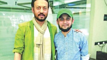 Irrfan Khan with Farooki