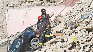 Prime Minister Sheikh Hasina, Italy earthquake, condolences, death in Italy earthquake