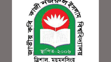 Jatiya Kabi Nazrul Islam University Logo
