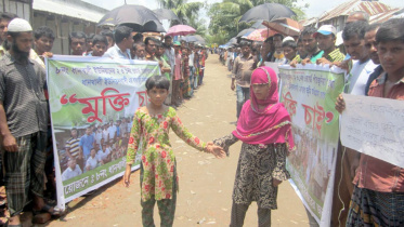 Land acquisition protested.jpg