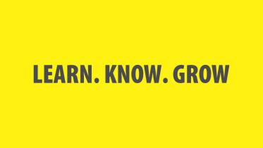Learn. Know. Grow
