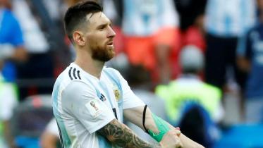 Argentina captain Lionel Messi