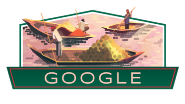 Google doodle celebrates Independence Day