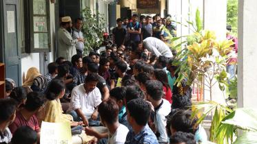 Rajshahi University Journalism students on hunger strike for exam-results