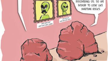 Martians don't want to be discovered by humans