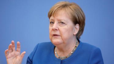 German Chancellor Angela Merkel