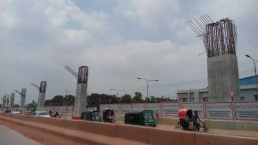 Metro rail service in Dhaka