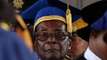 Zimbabwe President Robert Mugabe