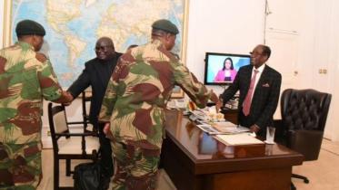 Zimbabwe's President Robert Mugabe