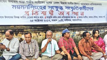 Cultural activists protest cancellation of classical music festival