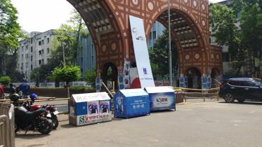 Dhaka University's Nilkhet entry point