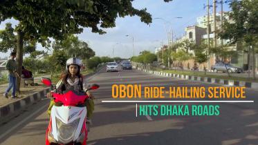 OBon Ride-hailing service in Dhaka road
