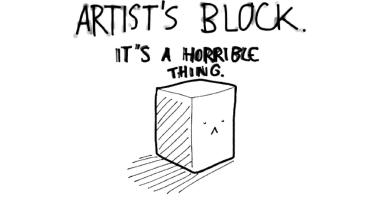 overcome artist's block