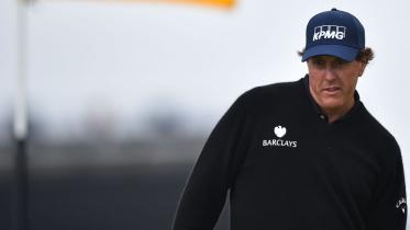 US golfer Phil Mickelson