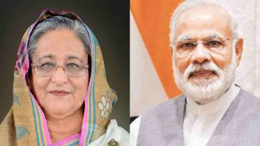Prime Minister Sheikh Hasina and Narendra Modi
