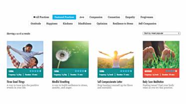 Practicing our emotions