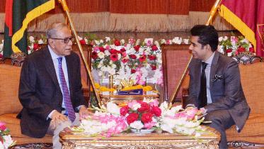 President Abdul Hamid and Andalib Rahman Partho