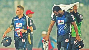 Brendon McCullum and Johnson Charles 