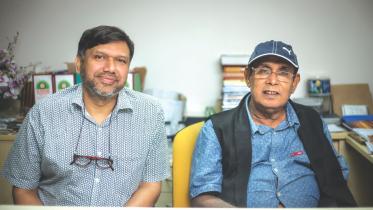 Rafi Hossain with Buddhodeb Das Gupt on films