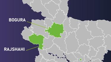 Rajshahi and Bogura