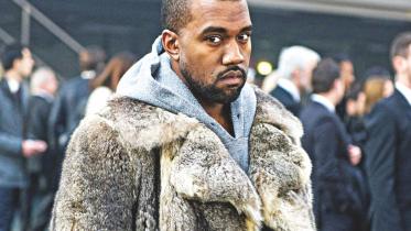 Rapper Kanye West