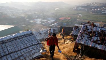 rohingya Palongkhali refugee camp