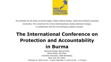International conference on Rohingya Crisis