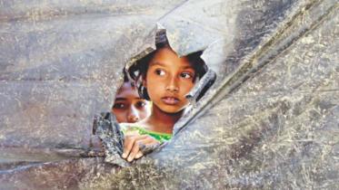 Rohingya muslim child