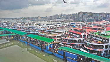 Sadarghat launch terminal, Bangladesh, Dhaka, vessels, CCTV cameras, closed circuit television cameras, security, Shipping Minister Shahjahan Khan