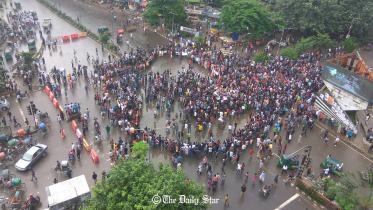 Student Protest for Safe Roads in Bangladesh