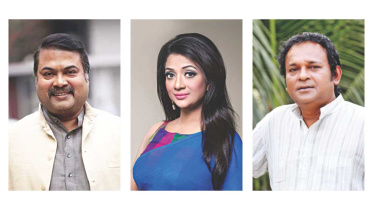 Shahidul Alam Sachchu, Tanvin Sweety and Azad Abul Kalam